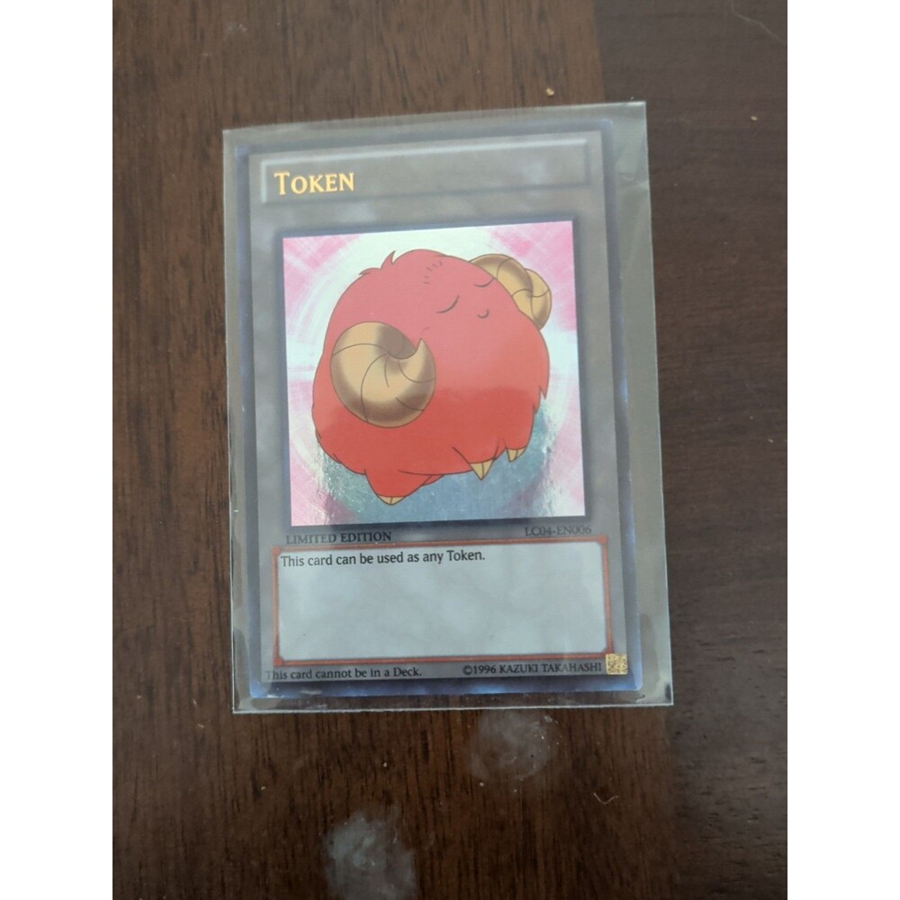 Yugioh Pink Scapegoat Token LC04-EN006 Ultra Rare Limited Lightly Played